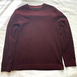 Burgundy Crewneck Sweater